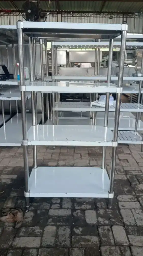 rak stainless model plat knockdown 80 x 60 x 155