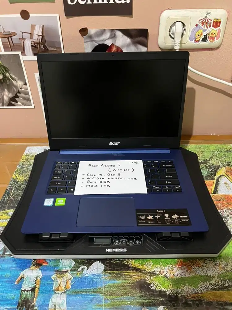 Acer Aspire 5 (N19H2) Like NEW, Core i5, Nvidia 250 MX 2GB, Ram 8 GB
