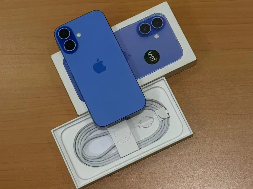 iPhone 16 128GB iBox BH100% CC15 2Minggu Pakai