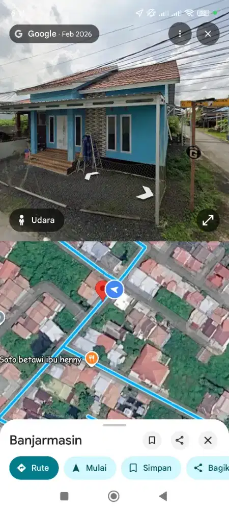 Rumah strategis di pusat kota