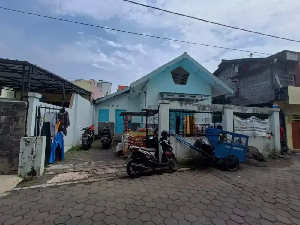 Termurah, tanah 50 meter HOS Cokroaminoto dekat ke SMA 1 Wirobrajan
