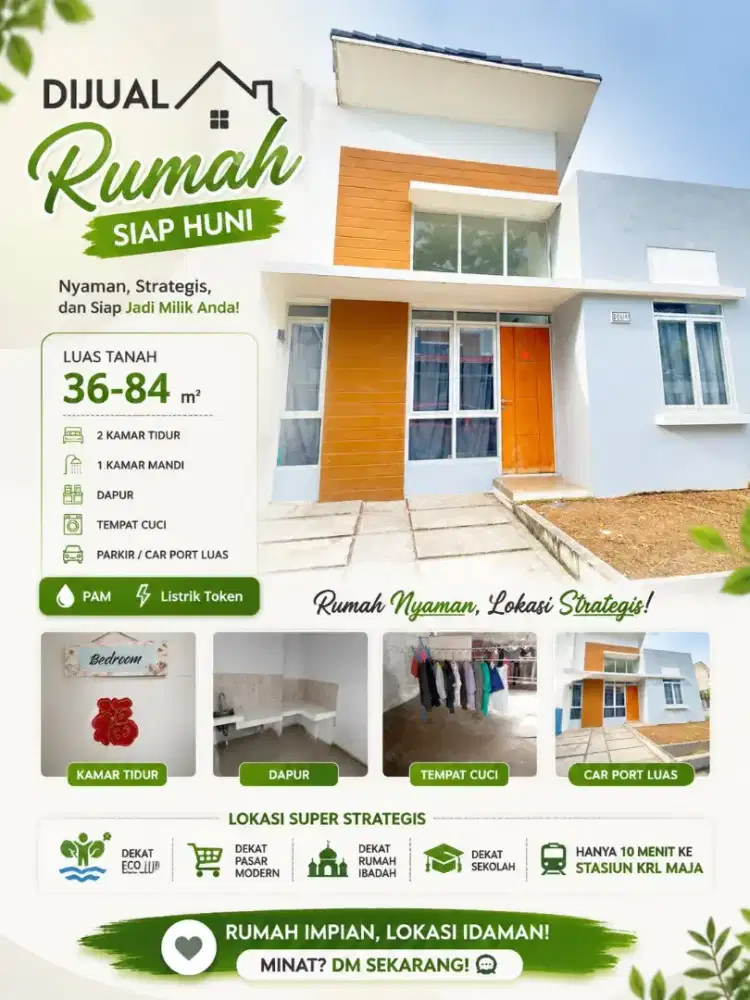TAKE OVER RUMAH SIAP HUNI