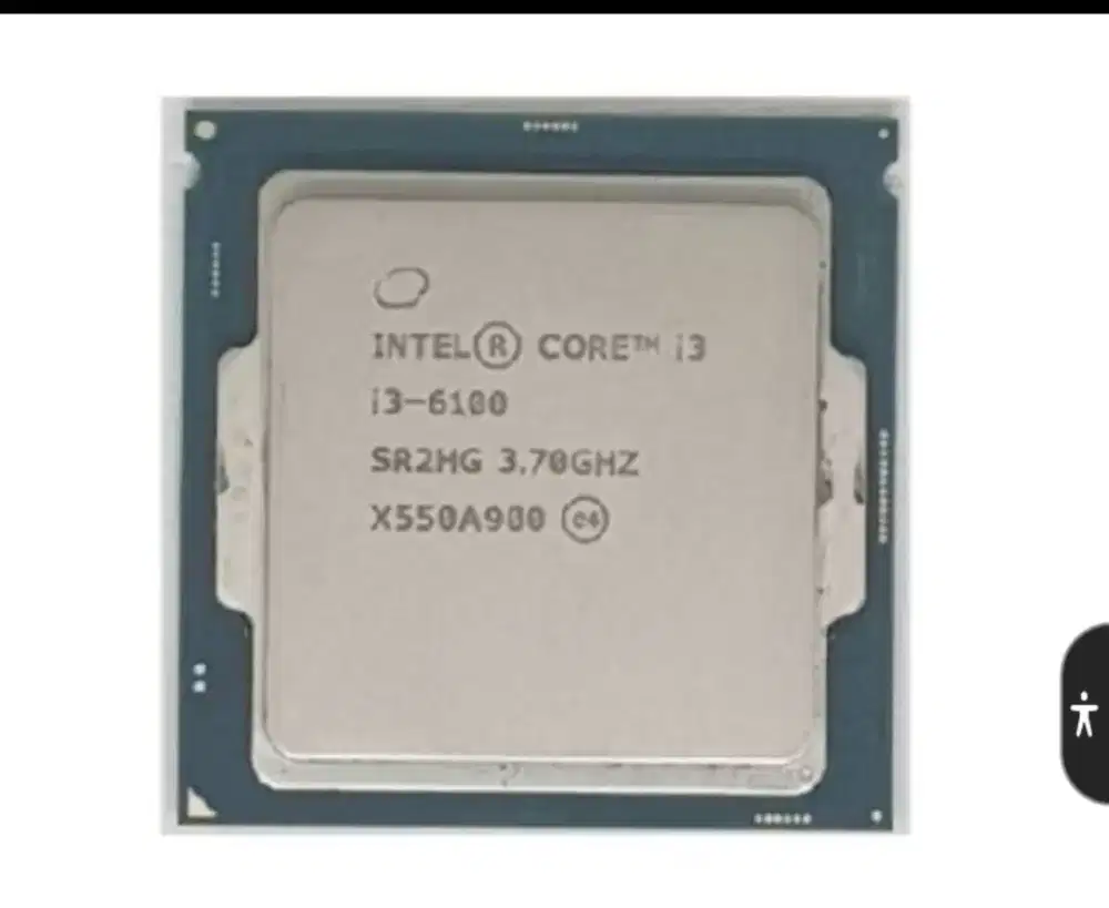 Processor core i3 6100 Gen 6