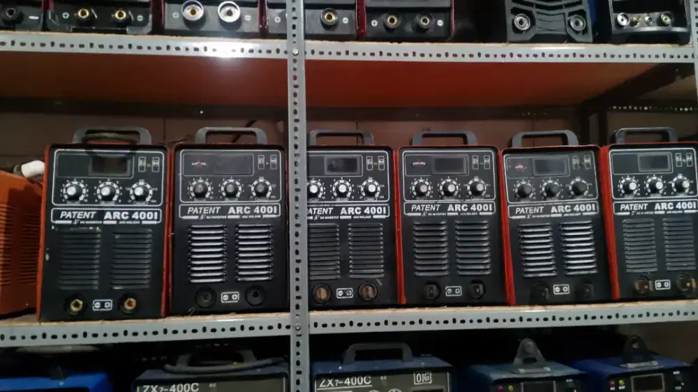 Mesin las bekas MMA 400A Daesung 3 phase SMAW listrik inverter DC