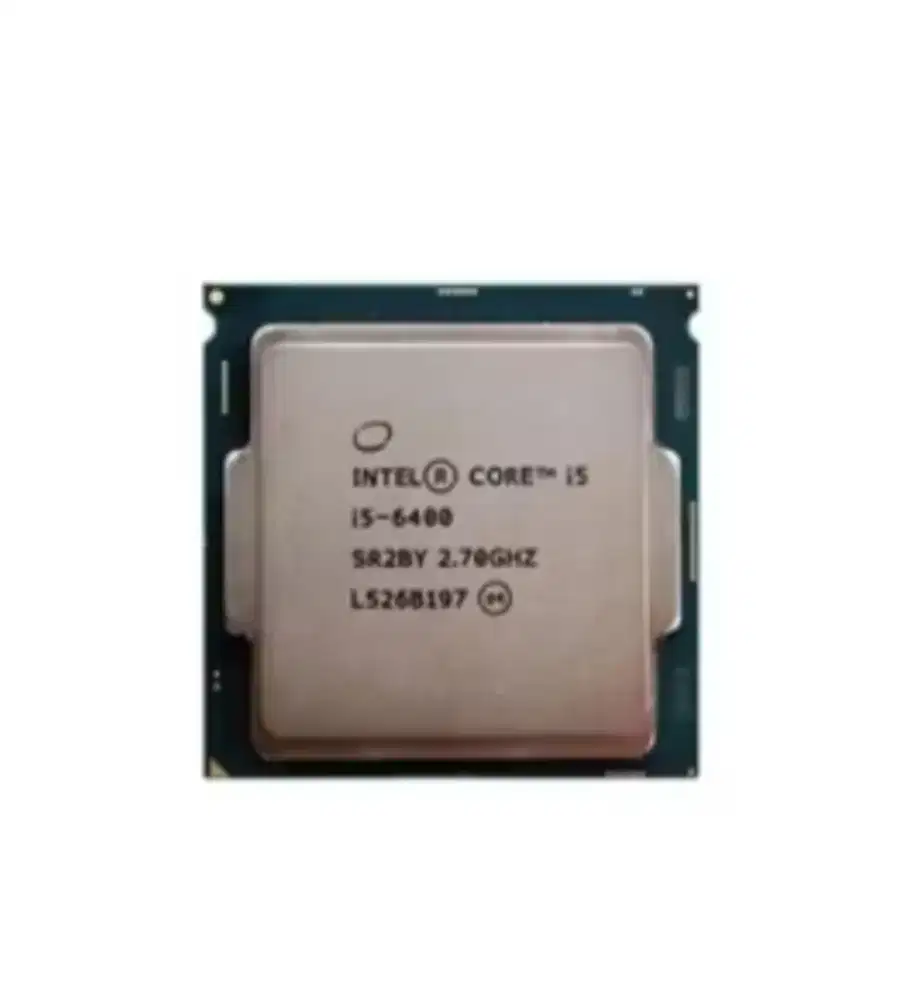 Processor intel core i5 6400 Gen 6