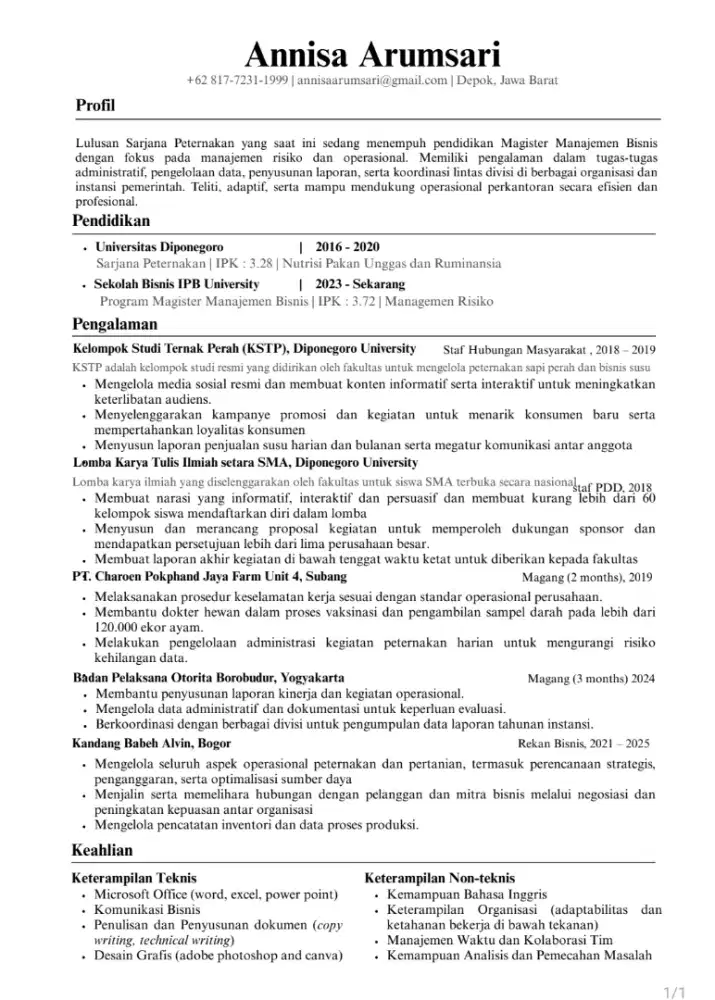 Mencari Pekerjaan Admin || Social Media Specialist || Marketing