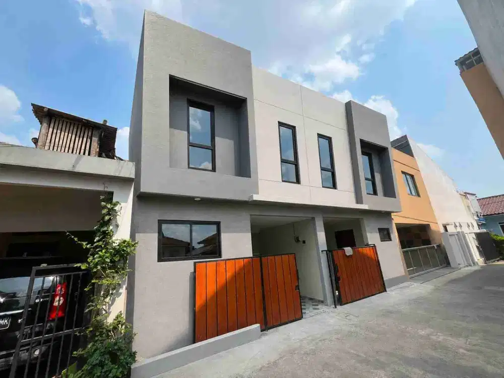 Rumah baru murah Kedaung Ciputat akses mobil