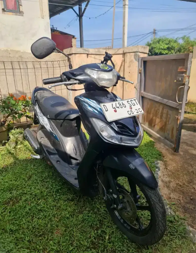 Full Ori Terawat !! Yamaha Mio Smile 5TL Warna Hitam Tahun 2009