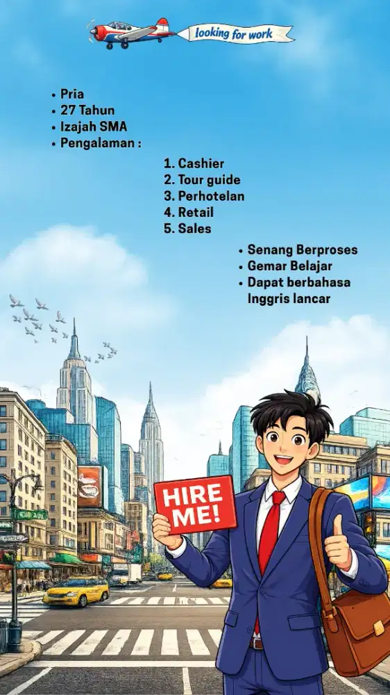 Mencari pekerjaan / job seeking