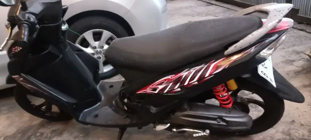 Yamaha soul th 2010 style gaul tp sopan warna hitam dop
