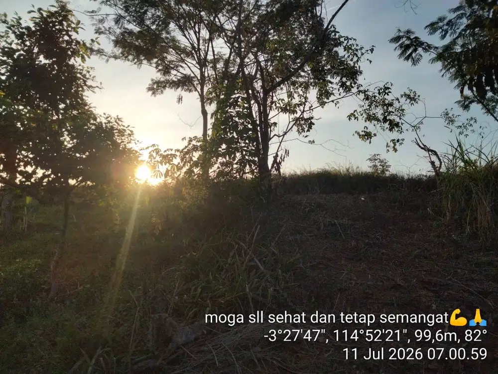 Dijual tanah dekat SMPN 6 Sungai Ulin Banjarbaru SHM uk 30 m x 70 m