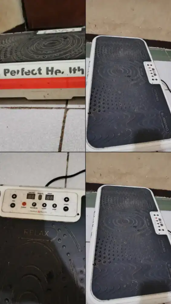 Jual alat fitnes dirumah second/mesin geter