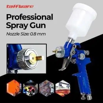 Taffware Professional Spray Gun Nozzle HVLP Airbrush 0,8mm