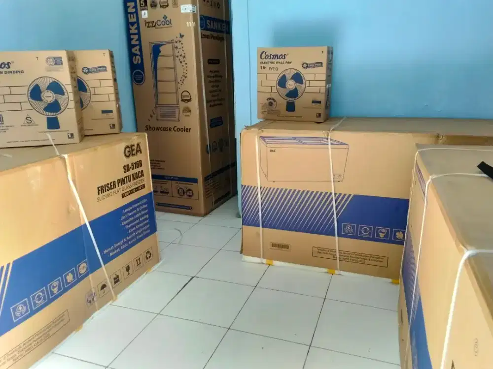Jual freezer baru dan bekas