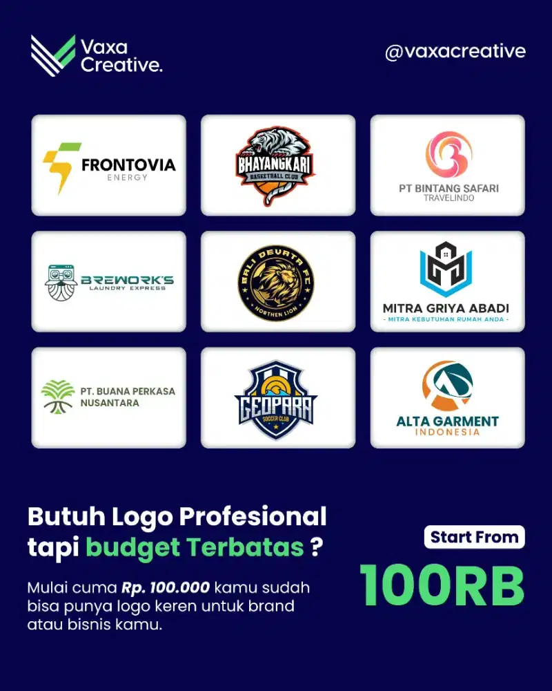 Jasa desain logo 24 jam jadi