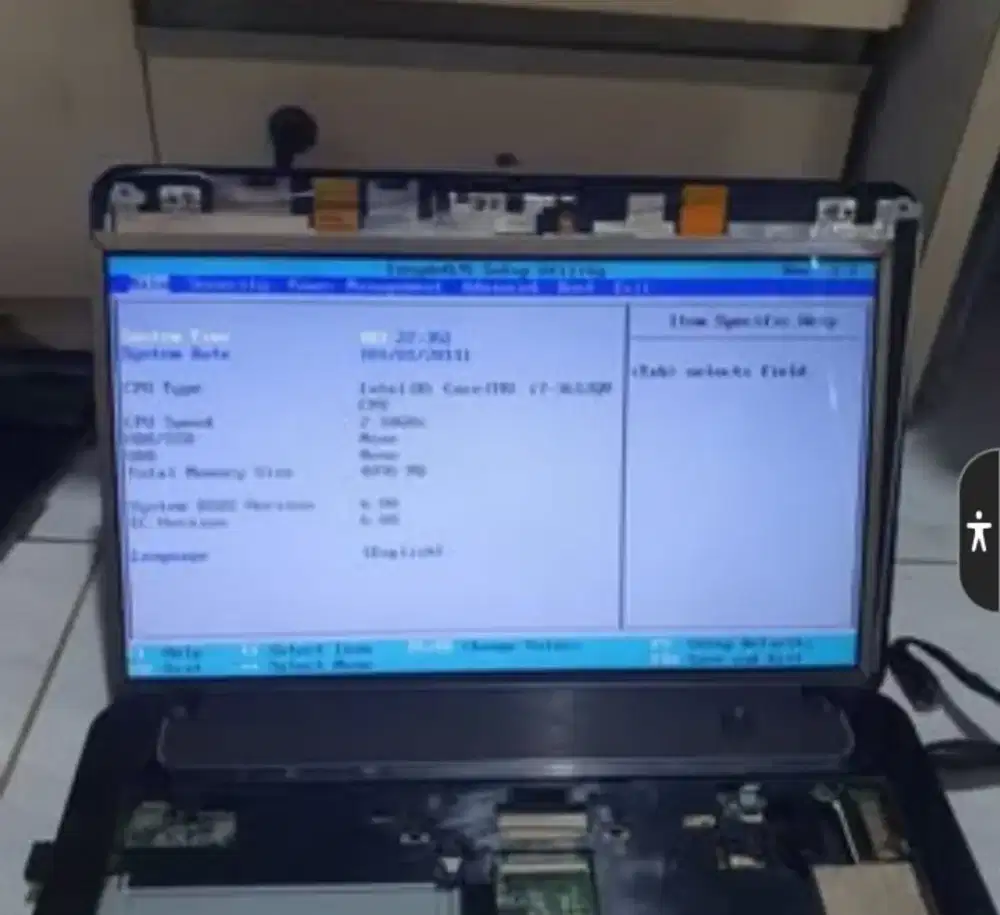 Layar laptop LED 14 inch slim tebal 30 & 40 pin original
