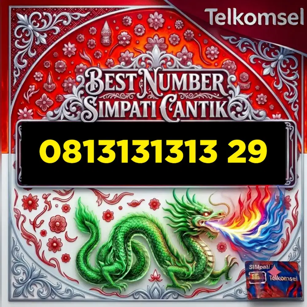 Nomor cantik simpati Telkomsel super