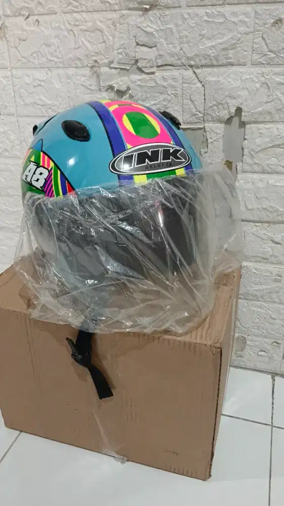Helm ink half face