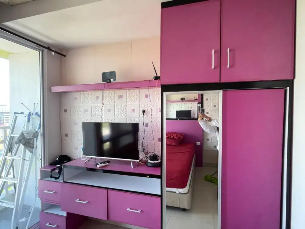 Disewakan Apartemen Taman Melati  Studio Full Furnished Cakep Tinggal bawa koper