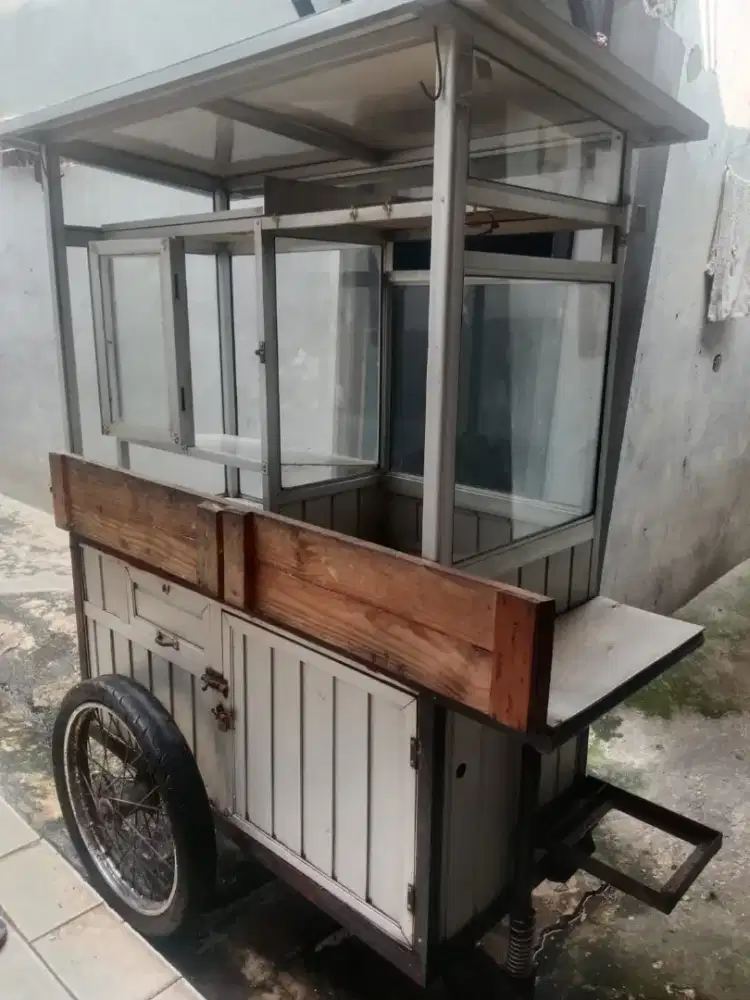 GEROBAK ALUMINIUM KOKOH SIAP PAKAI