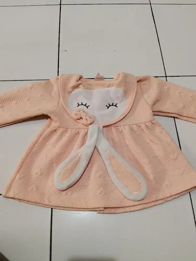 Preloved Sweater Dress bayi lucu
