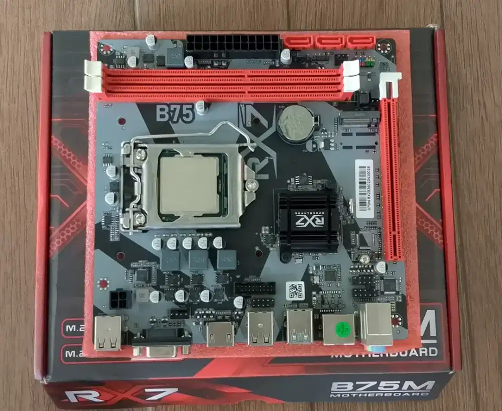 Mobo B75 DDR3 + i7 2600 (Tanpa Ram)