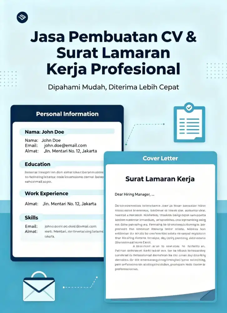 Jasa pembuatan cv dan lamaran kerja