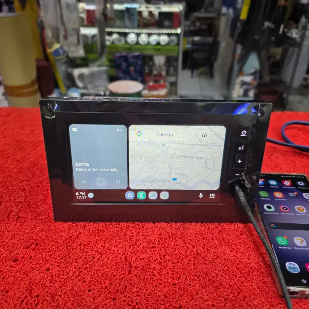 Head Unit HONDA HRV 2022-2023 Tipe E Android Auto CarPlay Orisinil