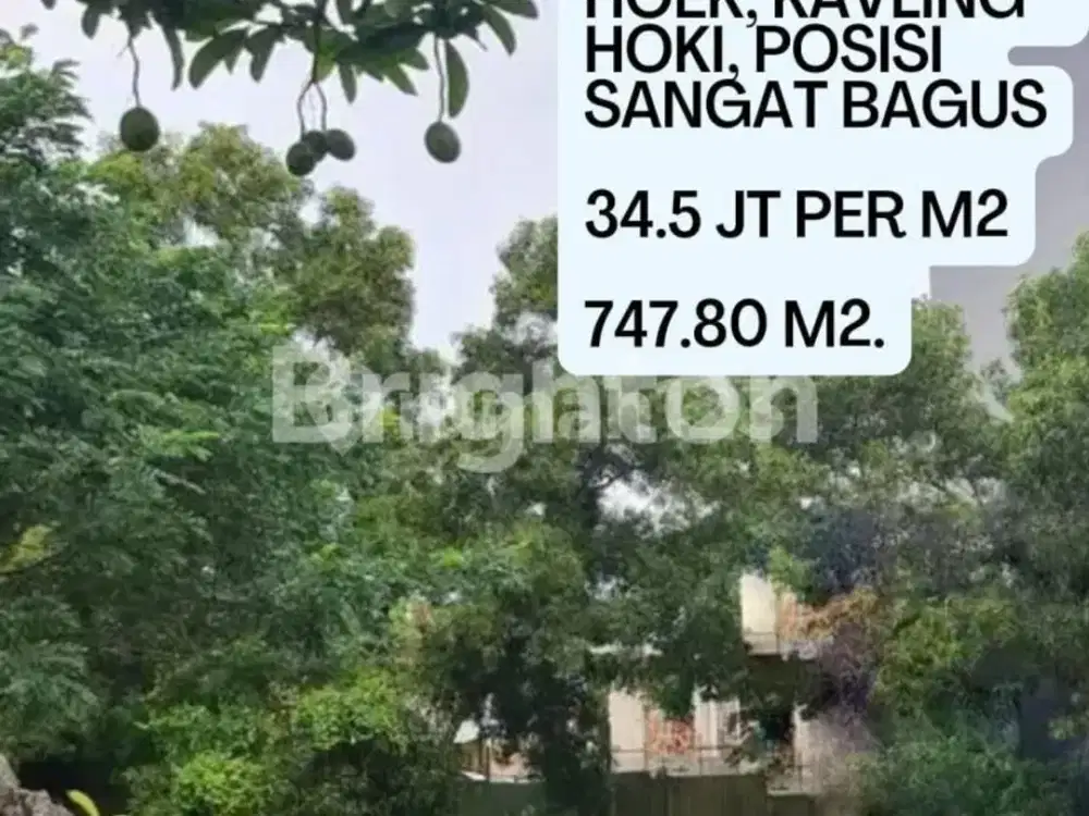 Tanah Kaveling Hoek Siap Bangun Pinisi Indah Pantai Indah Kapuk