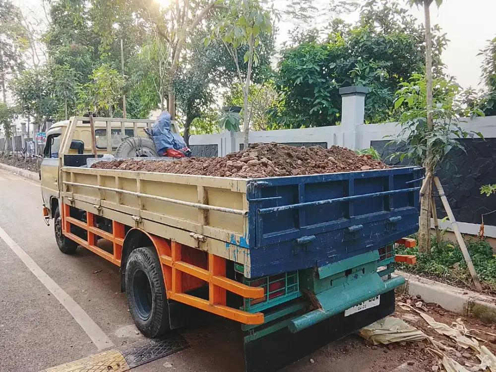 Jasa buang puing sampah pengurugan dan pindahan dll