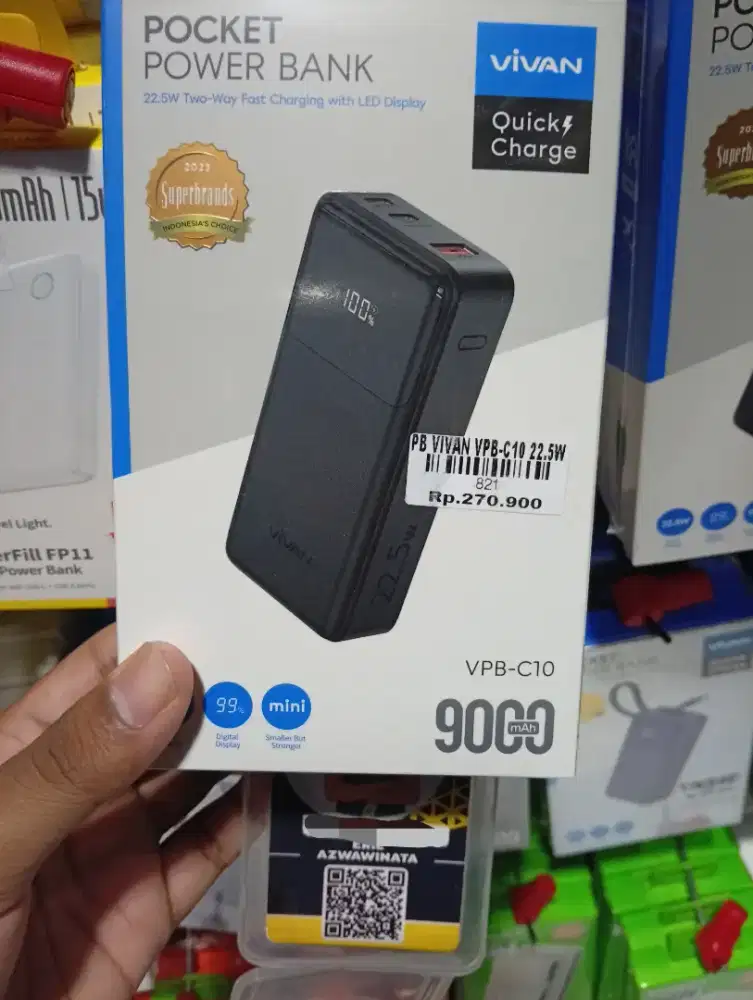 PB VIVAN VPB-C10 22.5W l ATLANTIS DAHSYAT