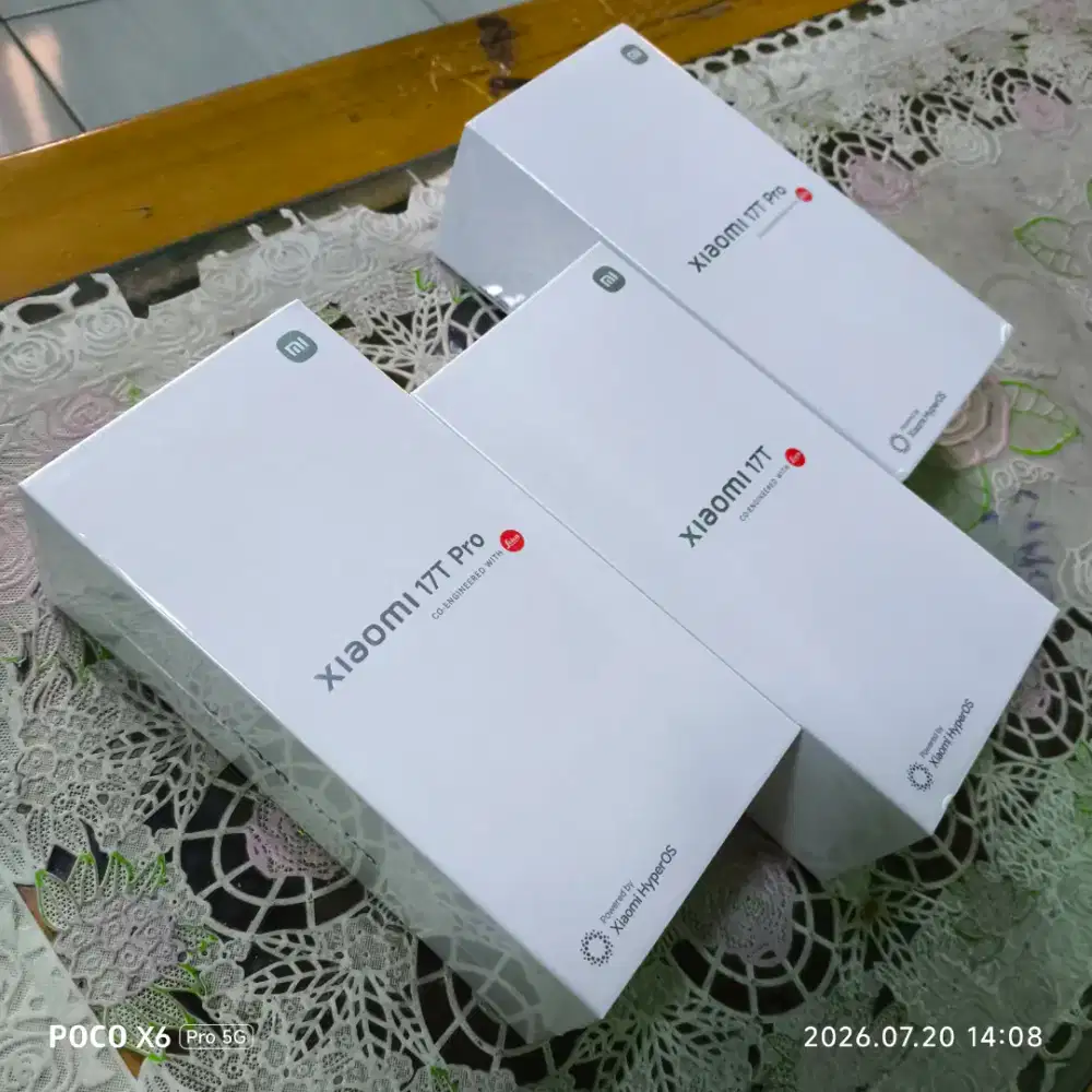 Xiaomi 17T pro 12/512 xiaomi 17T 12/512 baru dan segel murah