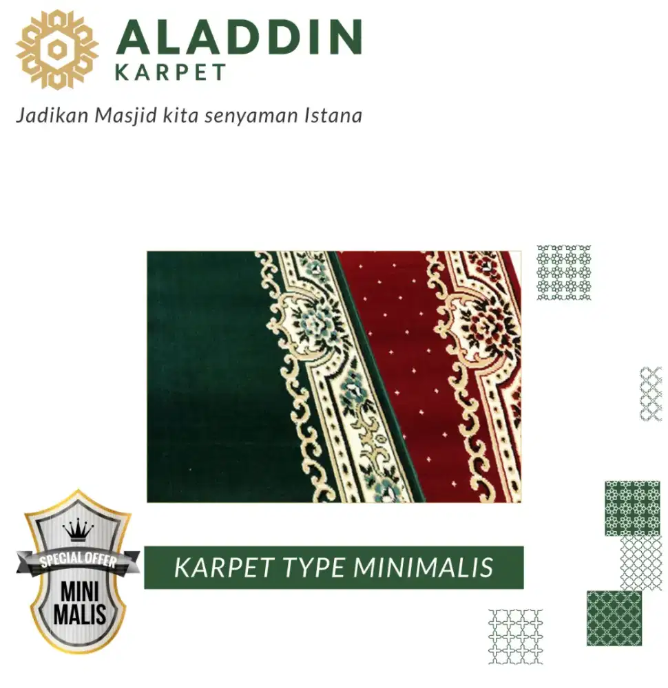 Jual karpet masjid tebal