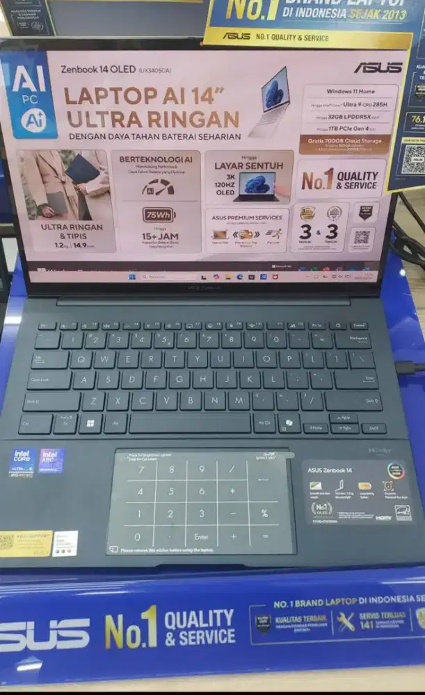 Laptop Asus Zenbook 14 Oled (Touchscreen)