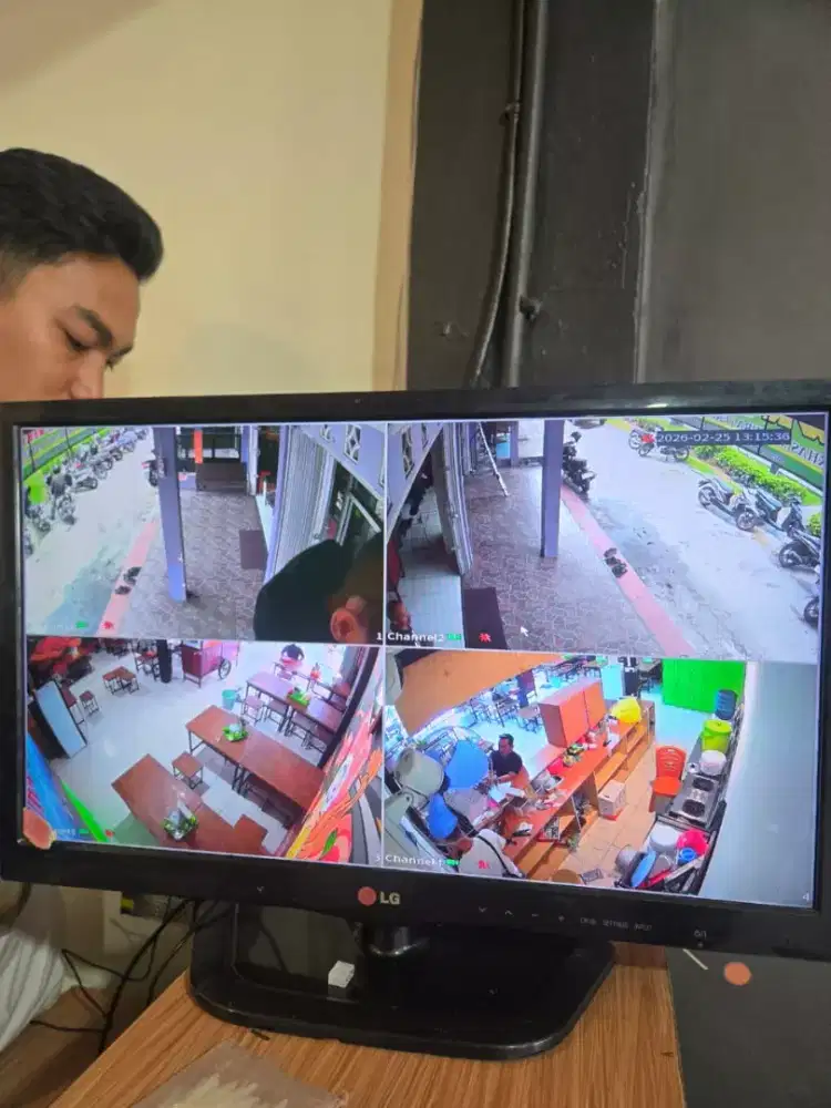PAKET LENGKAP CCTV INCLUDE HARDISK DVR HARDISK WATERPROOF