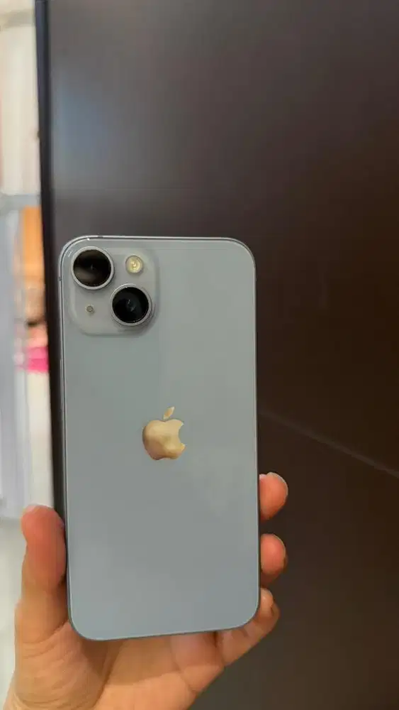 Dijual iphone 14 blue 128 gb