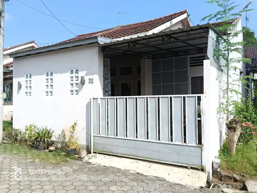 Dijual Rumah Minimalis Bersih Dan Terawat Dalam Perum Dengan Suasana Islami Karangnanas, Sokaraja