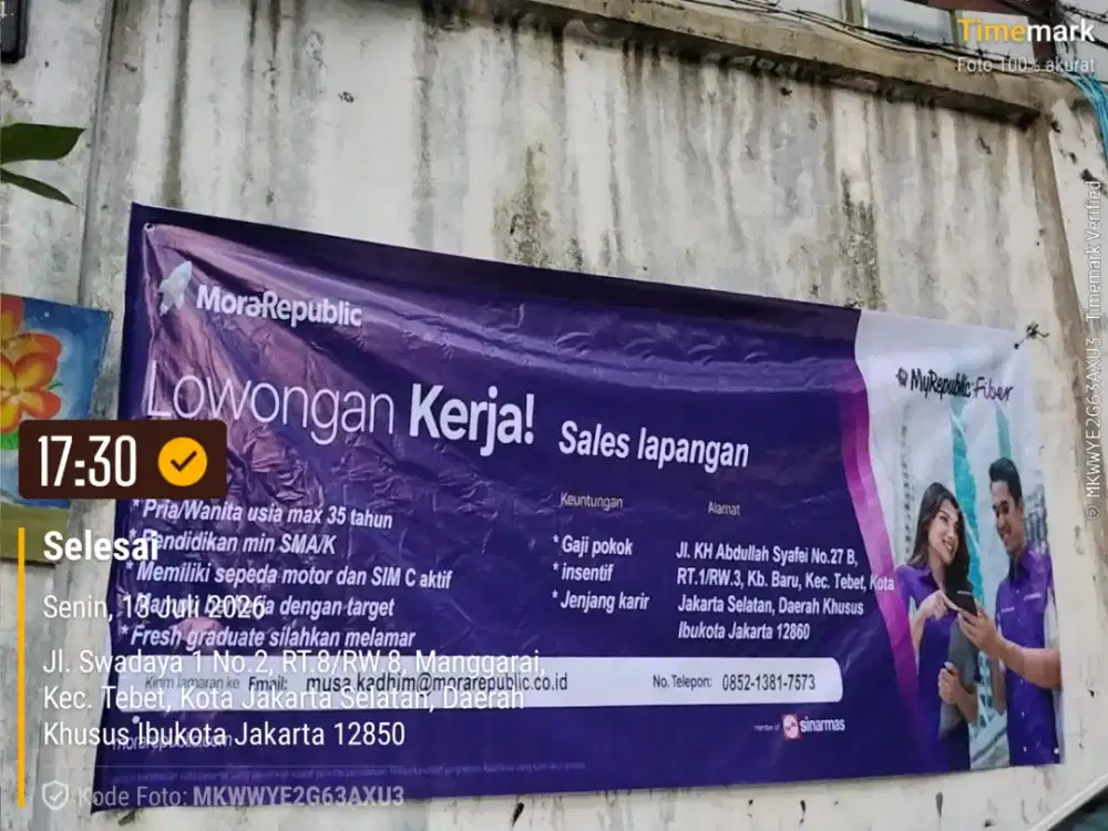 Sales dor to dor - MyRepublic