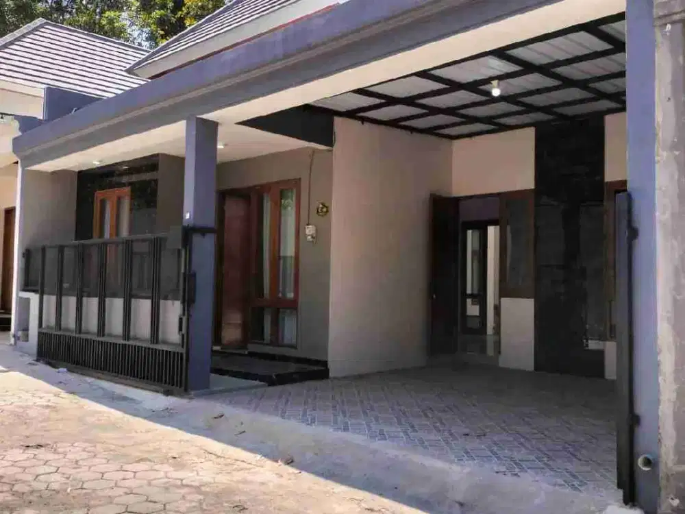 RUMAH BARU FULLY FURNISHED dalam CLUSTER dekat KAMPUS UII - dekat PASAR JANGKANG di JL. KALIURANG KM 12