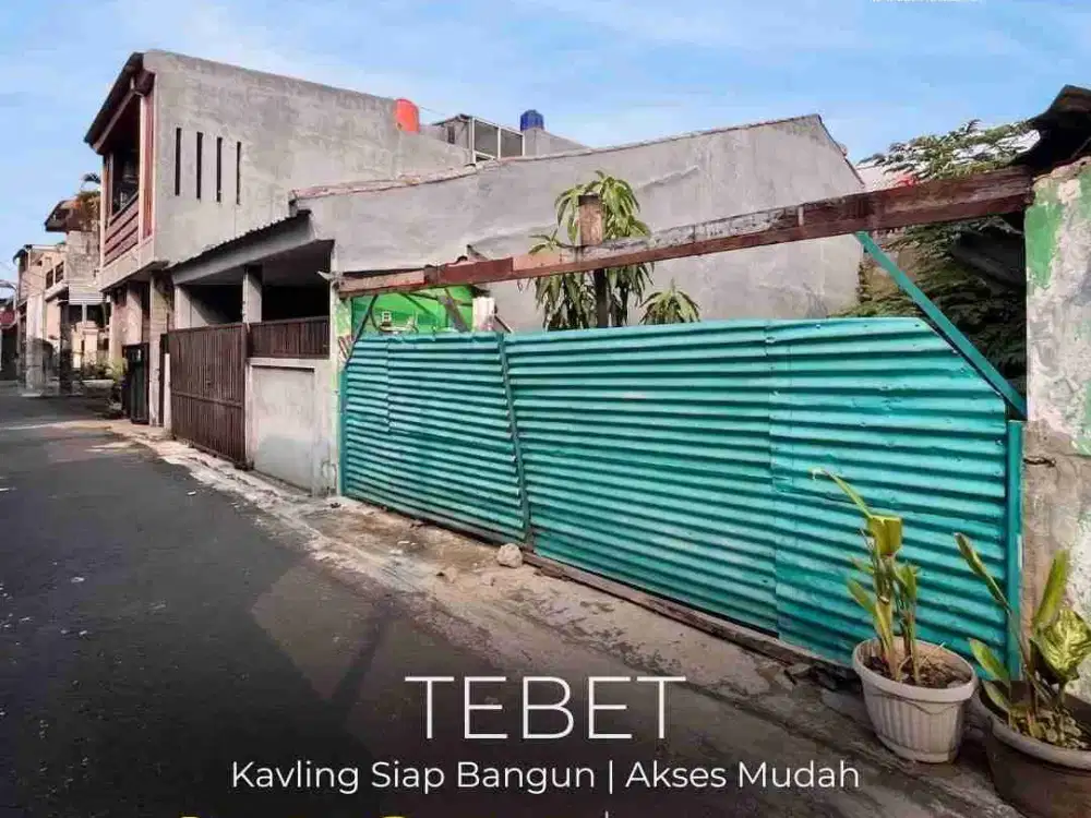 Tanah Kavling Menteng Dalam