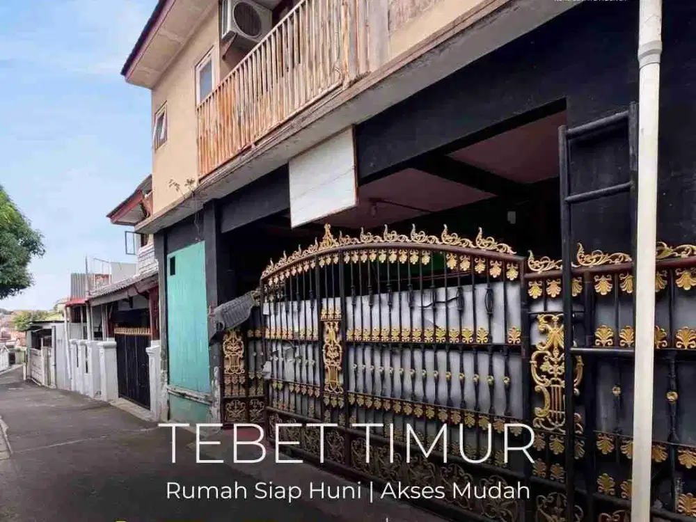 Rumah siap huni di Tebet Timur