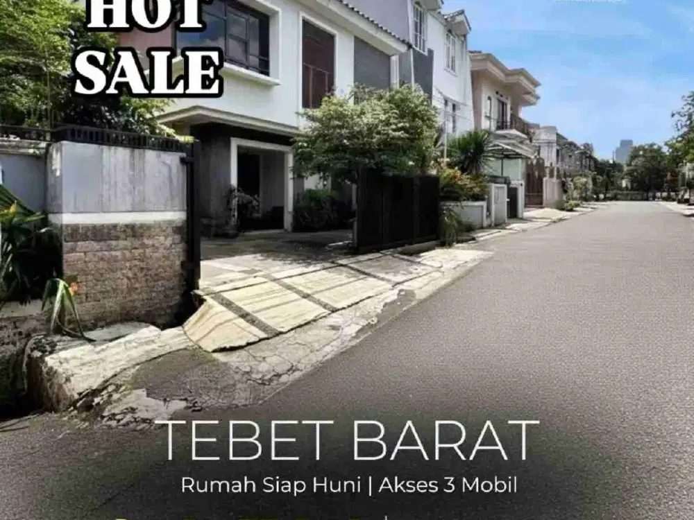 RUMAH MEWAH DI TEBET BARAT !