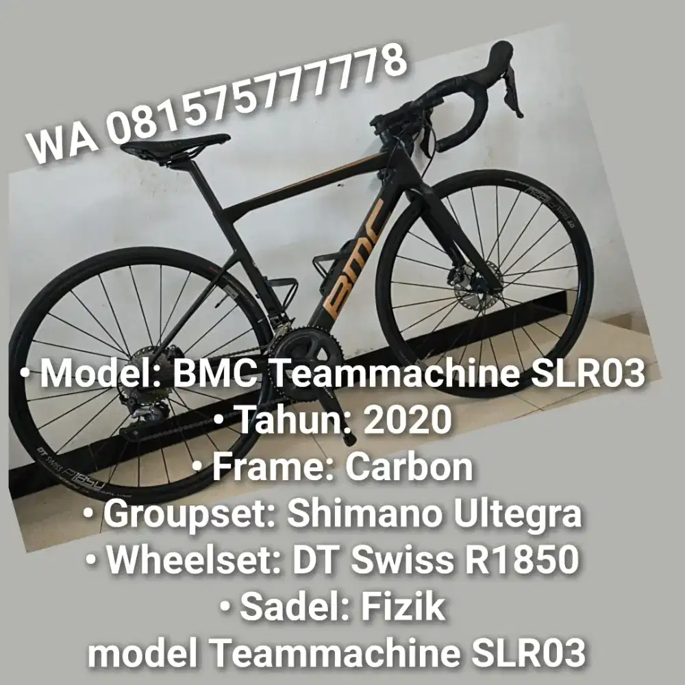 Sepeda BMC istimewa siap pakai