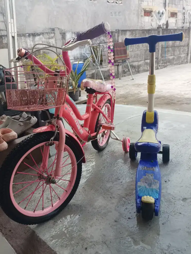 Sepeda anak perempuan