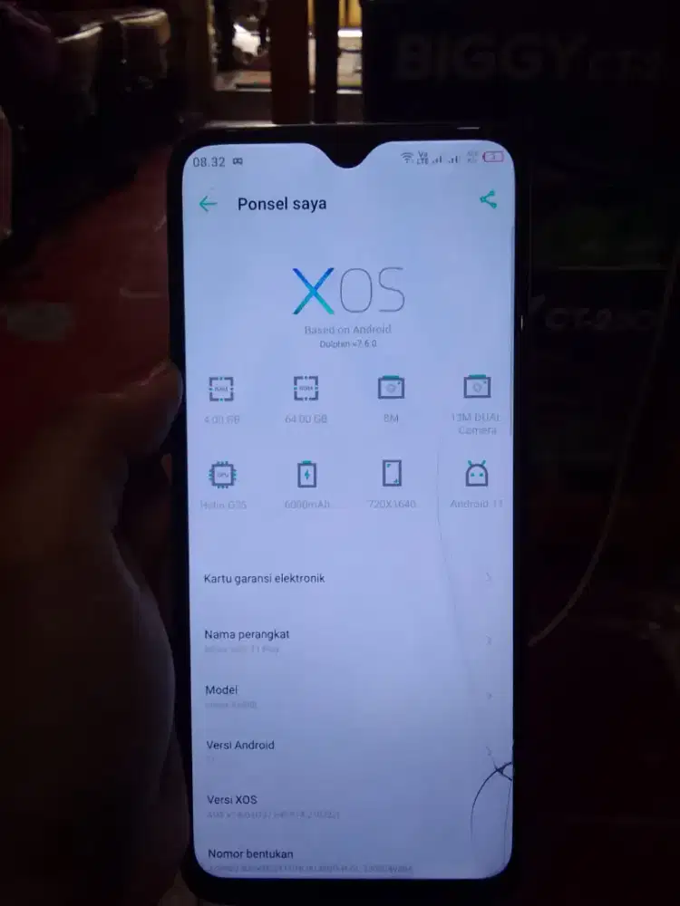 Hp Infinix hot 11play