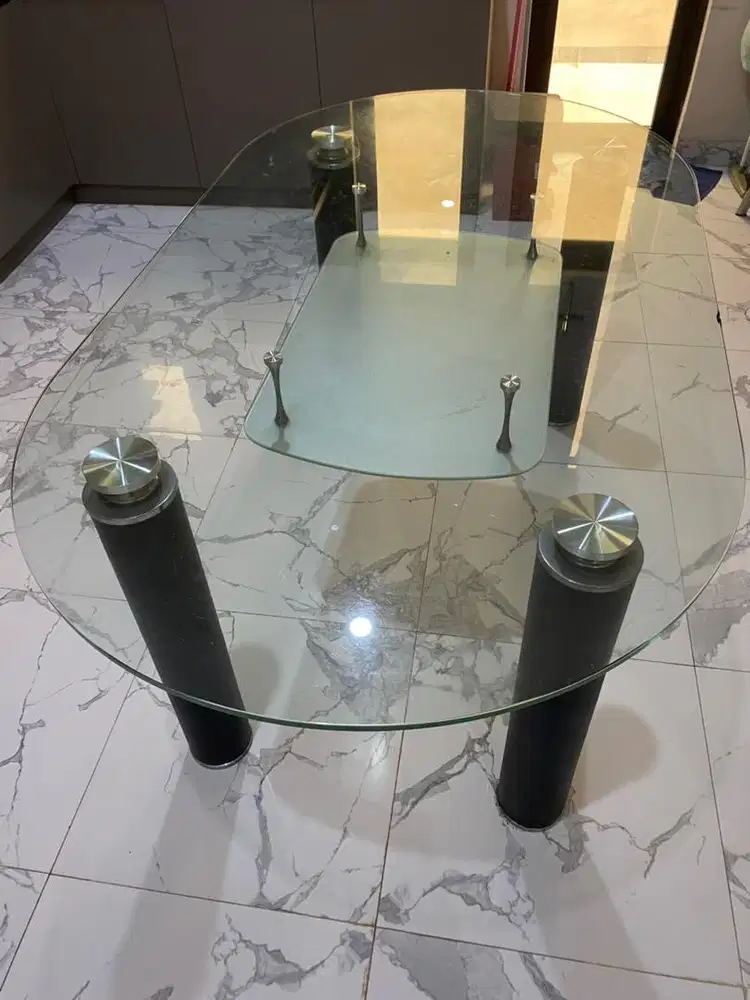 meja makan kaca