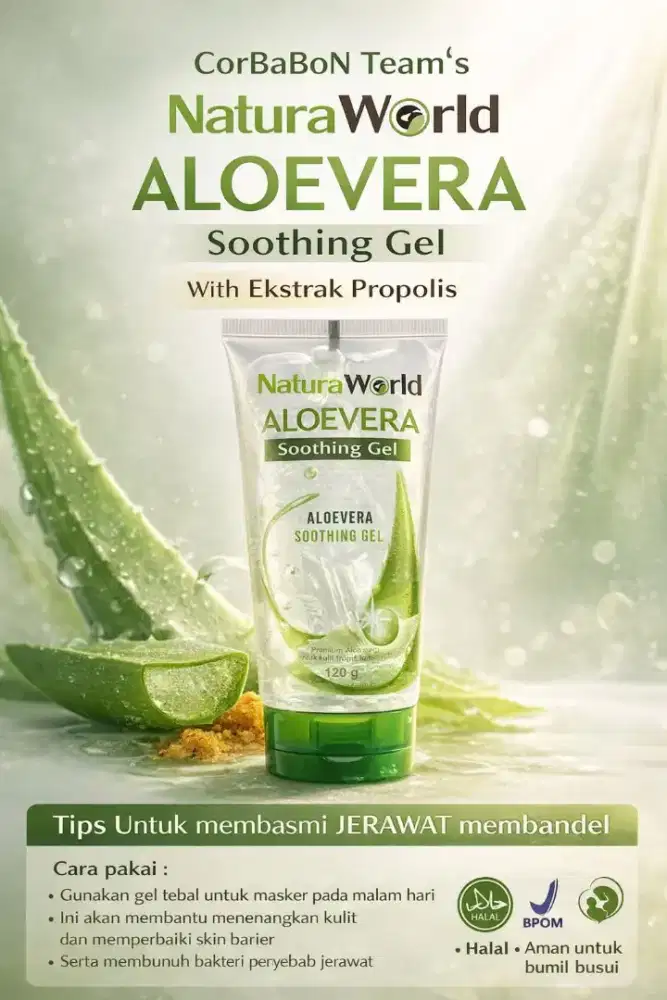 Shooting Gel AloeVera Natura World