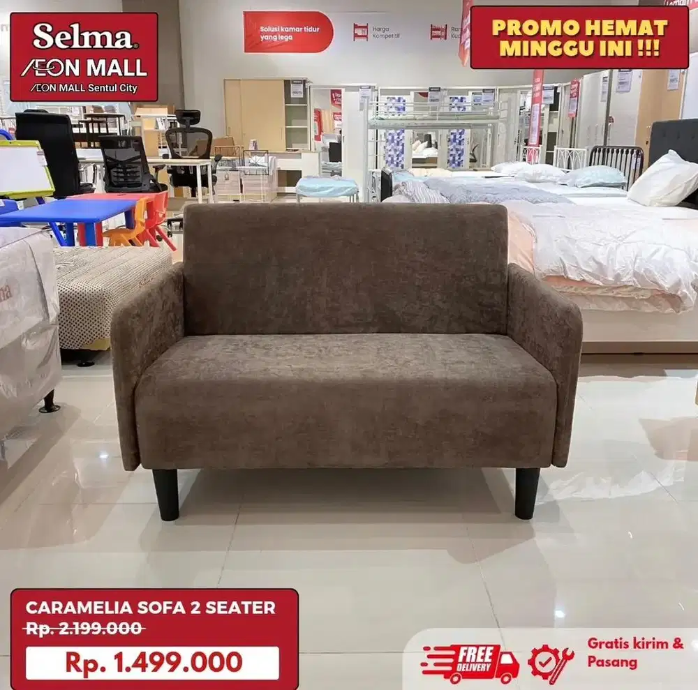 Carmelia sofa bludru