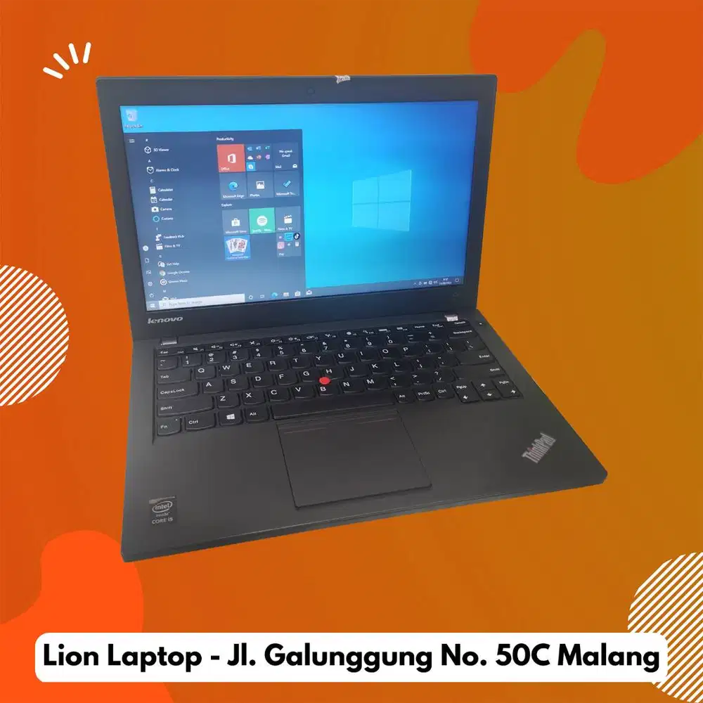 RAM 8GB SSD 256GB Core i5 Murah Lenovo Thinkpad X240 [22|07]