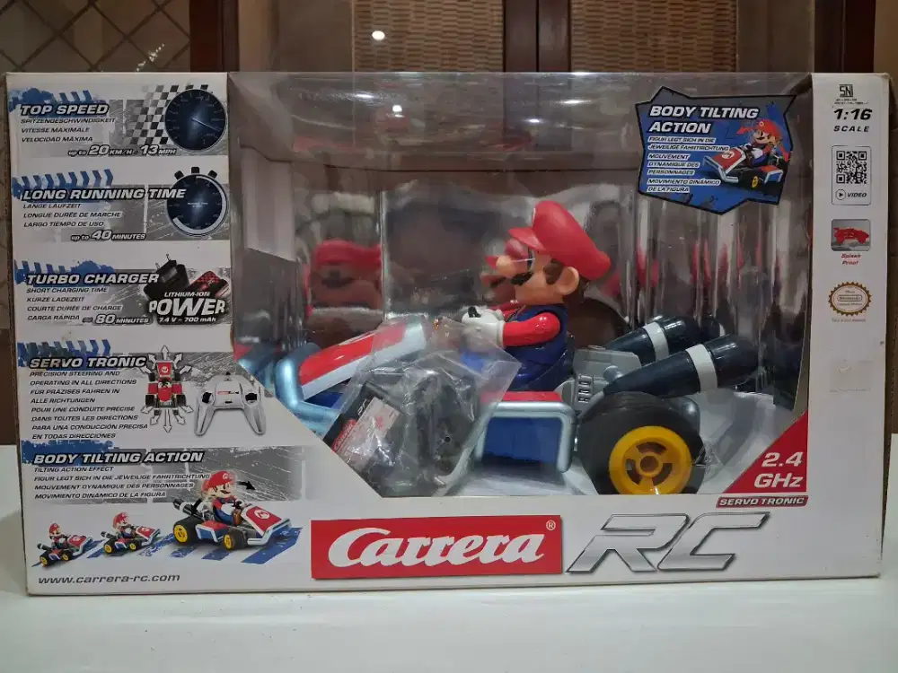 DIJUAL mainan RC Mario Carrera